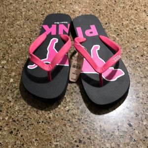 Victoria’s Secret Pink flip flops